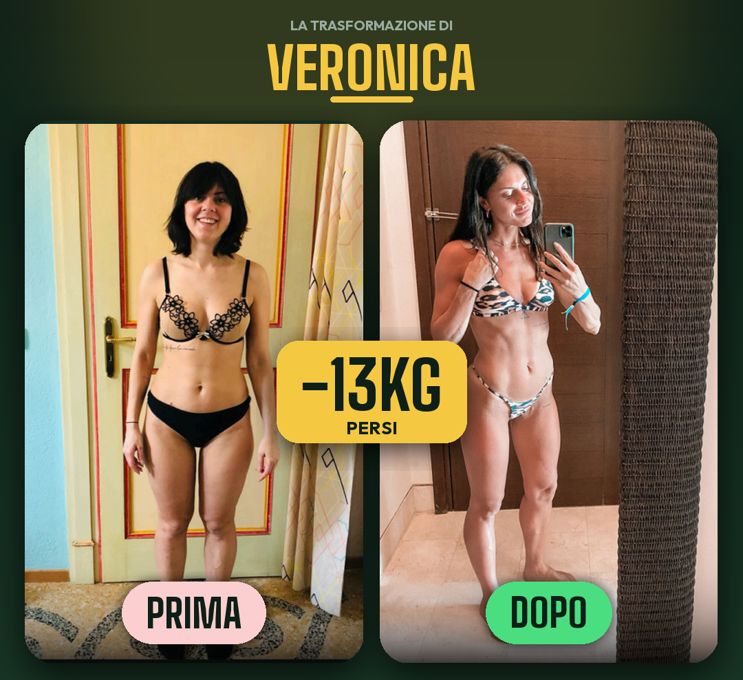 Veronica — prima e dopo